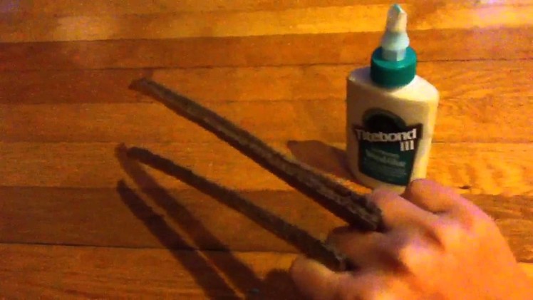 How To Make Paper Mache Wolverine Claws
