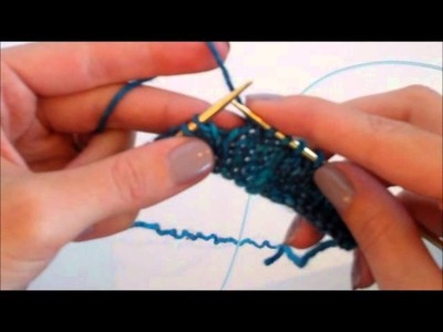 Learn to Knit: Decrease SSK- Slip, Slip, Knit