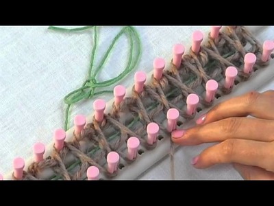 Loom Knitting: How to Knit for Double Knitting