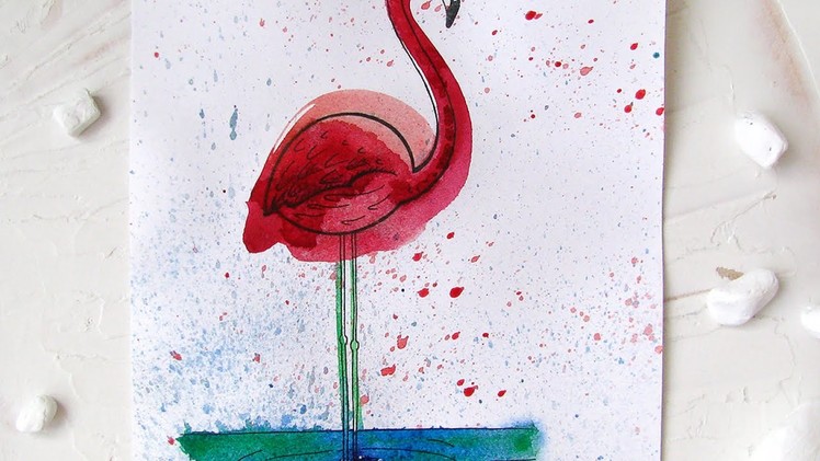 Paint a Magnificent Flamingo - DIY Crafts - Guidecentral