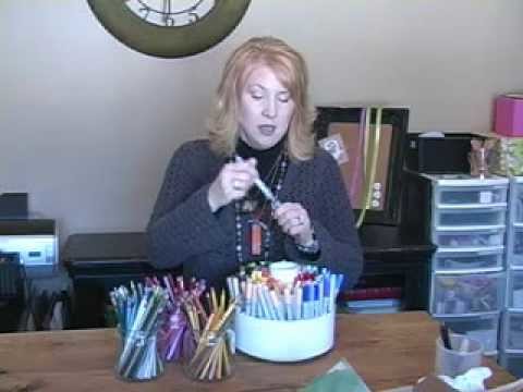 Paper Crafting Tips & Trash to Treasure.wmv