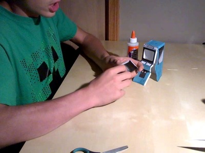 Papercraft Dr. Mario Arcade game PART ONE!!!!!