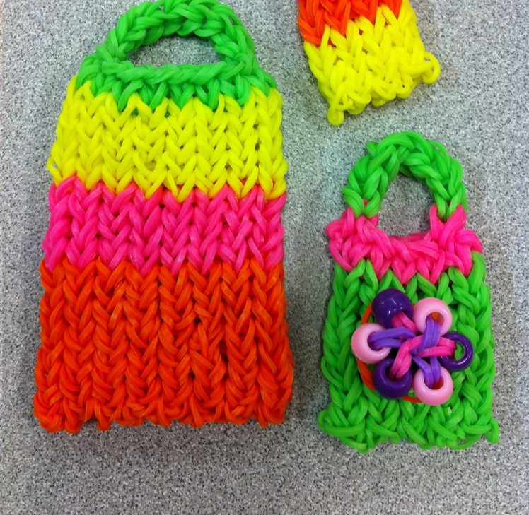 Rainbowloom - Mayberry Purse done with the Mayberry Design - various sizes