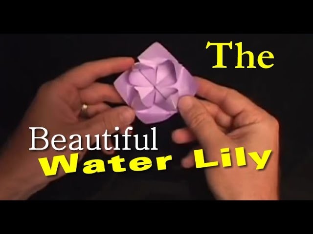 #17: How to Make an Origami Water Lily Flower