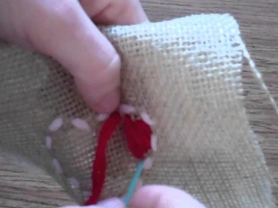 4  Satin Stitch and Ending Knot