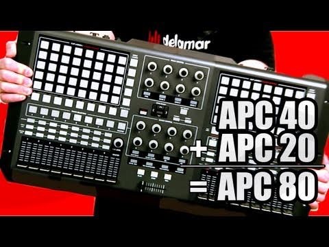 Akai APC 80 Do-It-Yourself DIY: How to build the APC 80 from Akai APC 40 & APC 20