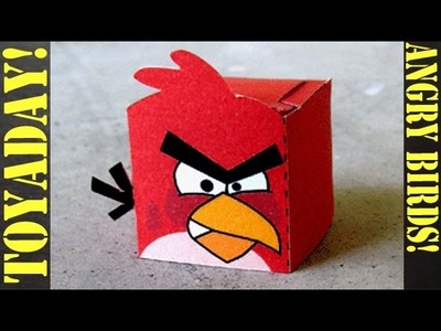 Angry Birds Red - Fun Paper Toy DIY!