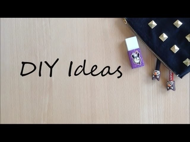 Back To School DIY Ideas