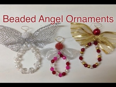 Beaded Angel Ornament
