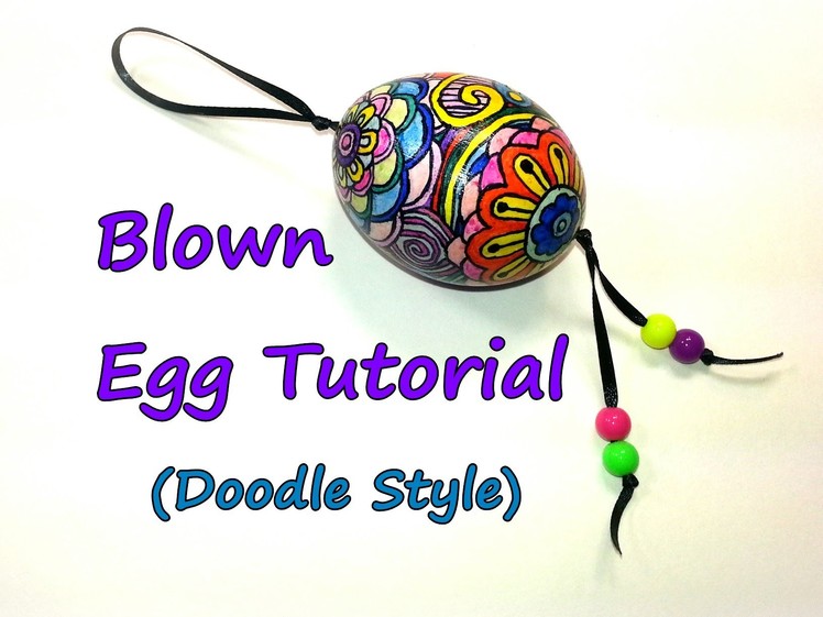 Blown Egg Tutorial (Doodle Style) by feelinspiffy