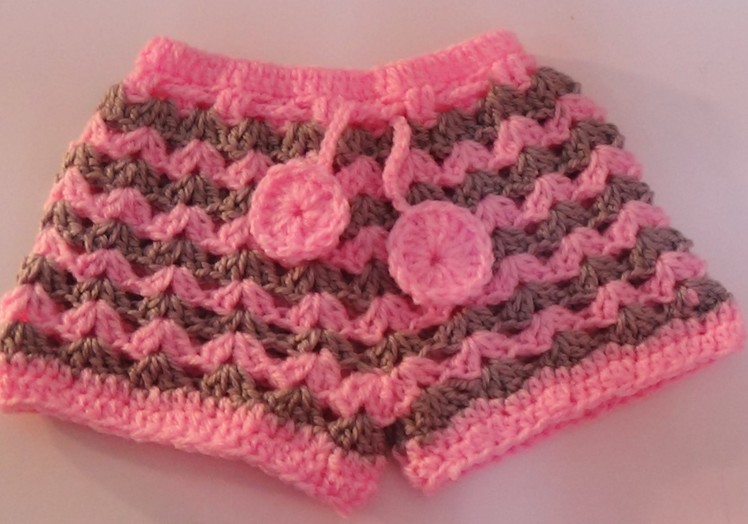 Crochet shorts tutorial-1