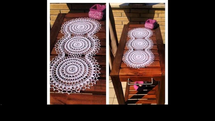 Crochet tablecloth for beginners