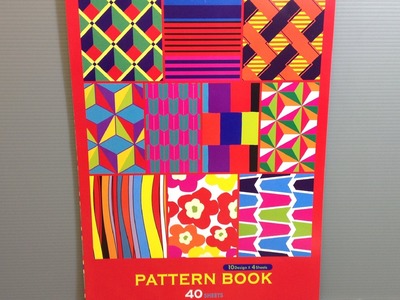 DAISO Pattern Book Craft Paper - Origami Unboxing!