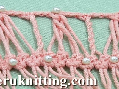 Developing Basic Strip With Additional Crochet Tutorial 28 Hairpin Crochet