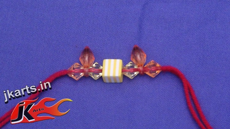 DIY Beads Rakhi  for Raksha Bandhan (Wrist Belt) - JK Arts 048