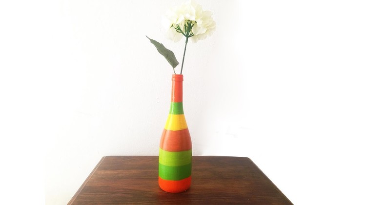 DIY Colorful Floral Base Home Decor