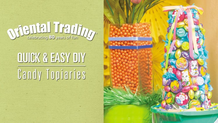 DIY Easter Candy Topiary