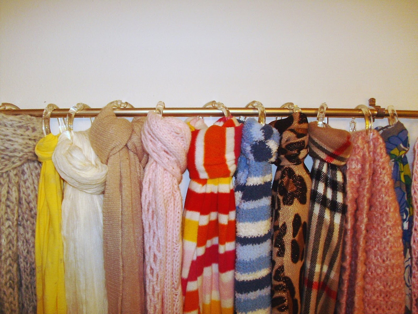 DIY: How to Make a Scarf Organizer for Under $7