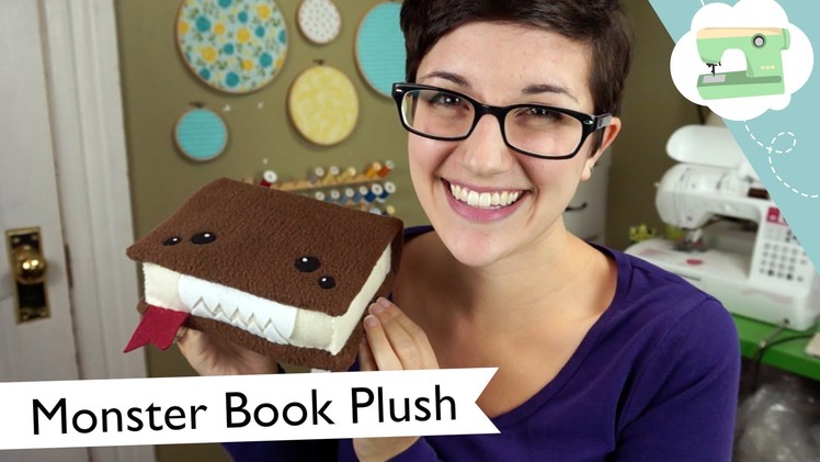 DIY Monster Book of Monsters Plush (Collab with sealemondiy)