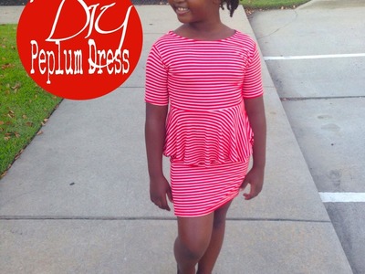 DIY: Peplum Dress (Kids & Adults)