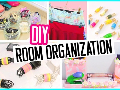 DIY room organization + hacks! Low cost room decor! Spring cleaning