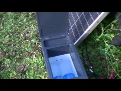 DIY SOLAR COOLING REFRIGERATION Solar Panel thermoelectric Peltier Cooler