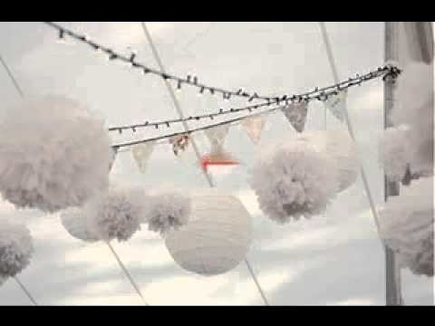 DIY White party decorating ideas