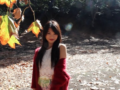 Fall Lookbook | Red Knitted Cardigan 2014