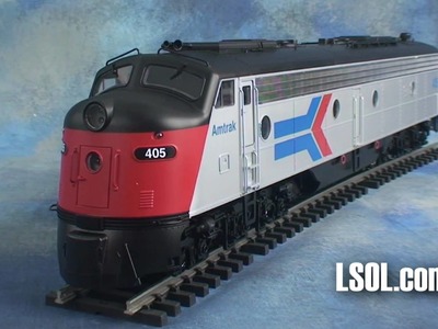 Garden Trains: Aristo-Craft E8 Locomotive Outside.In!