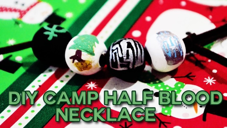 GIFT IDEA: DIY Camp Half Blood Necklace!