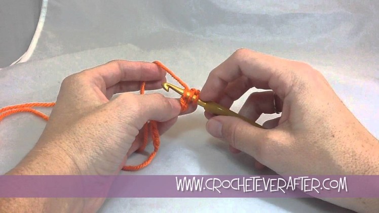Half Double Crochet Tutorial #1: HDC Into Foundation Chain