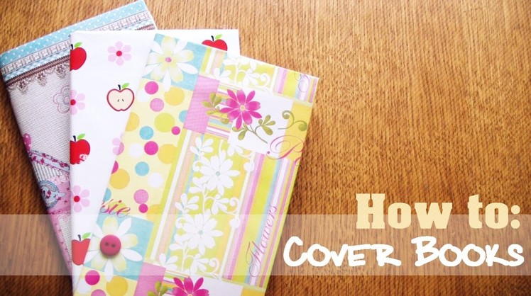 How to Cover Books without damaging them - Back to School