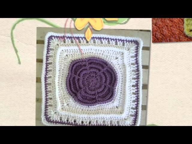 How To Crochet: 14 Flower Crochet Granny Squares eBook