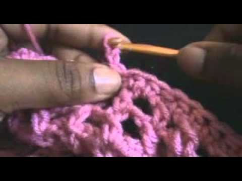How to crochet a Slouchy Mesh Tam