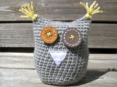 How to Crochet an Owl: Part 1 (magic circle, increase, flat spiral)