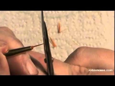 How to, cut nail art brushes, Make Qtips, Topcoat nails without bubbles.