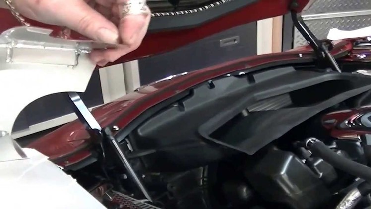 How To Install an American Car Craft C7 Corvette Air Capcitor Cover