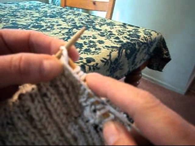 How to Knit 2x2 Ribbing