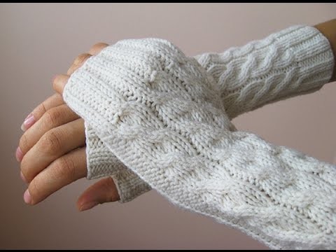 How to knit mittens free pattern