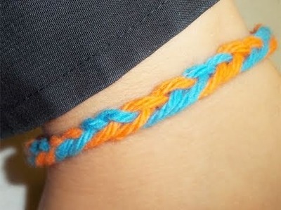How to make a simple braided friendship bracelet - EP