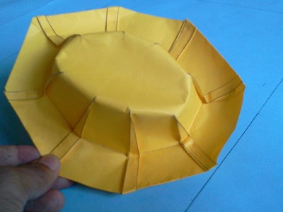 How to make Origami hat (robert j lang)