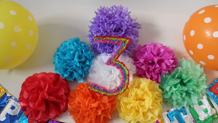 How to make Tissue Paper flower | Arts & Crafts | Decoration