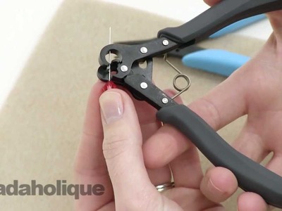 How to Use the One Step Wire Looping Pliers from BeadSmith
