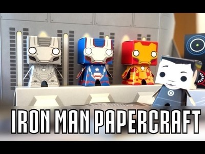 Iron Man Papercraft!