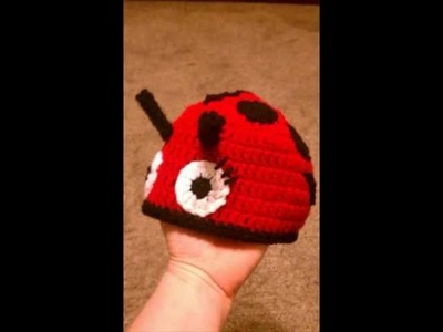 Ladybug Hat Crochet Pattern.Spider and Web Pattern
