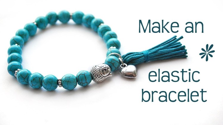 Make a stretch elastic bracelet - best tips!