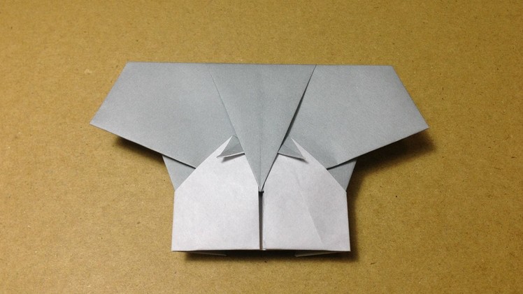 Origami Animals. Elephant. Instructions. Easy