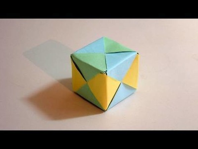 Origami Cube (Sonobe)
