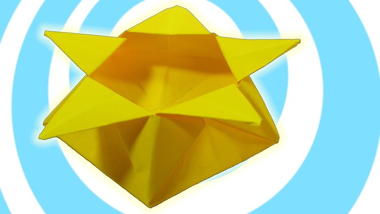 Origami Pentagon Star Box Tutorial
