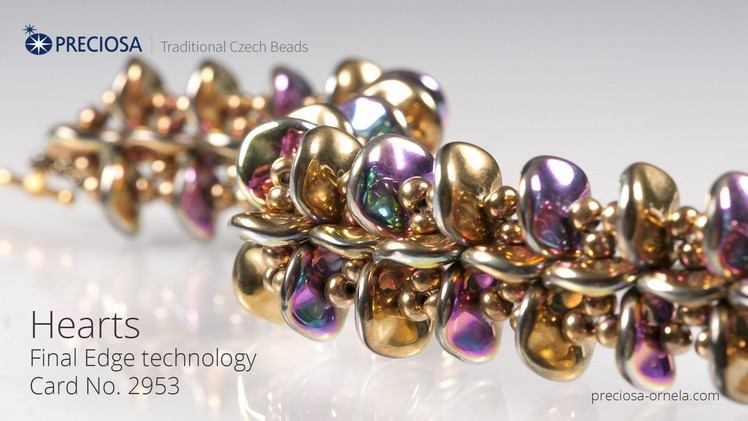 PRECIOSA Ripple™ - new pressed beads
